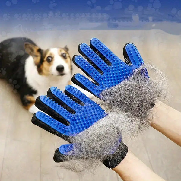 Pet Grooming Gloves Cat Dog Pet Brush Glove