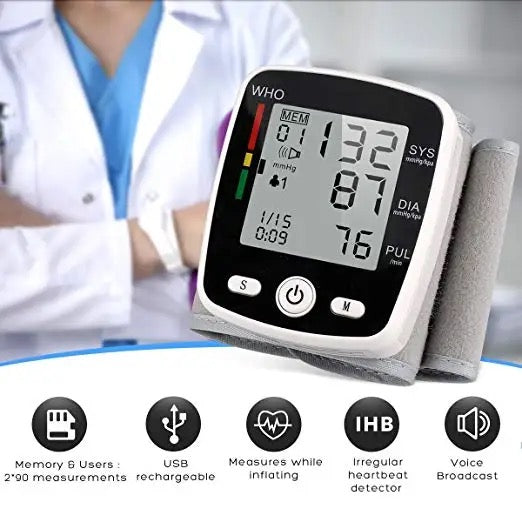 Big Screen Digital Blood Pressure Machine