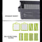 Multi- functional Vegetable Slicer