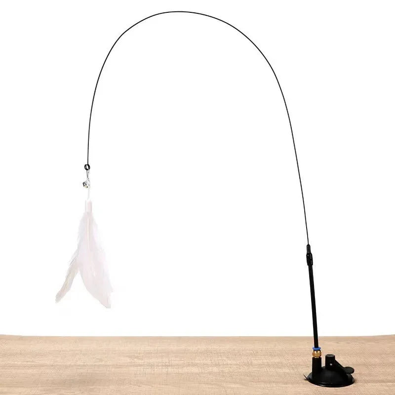 Cats Toys Feathers Wand Interactive Toy