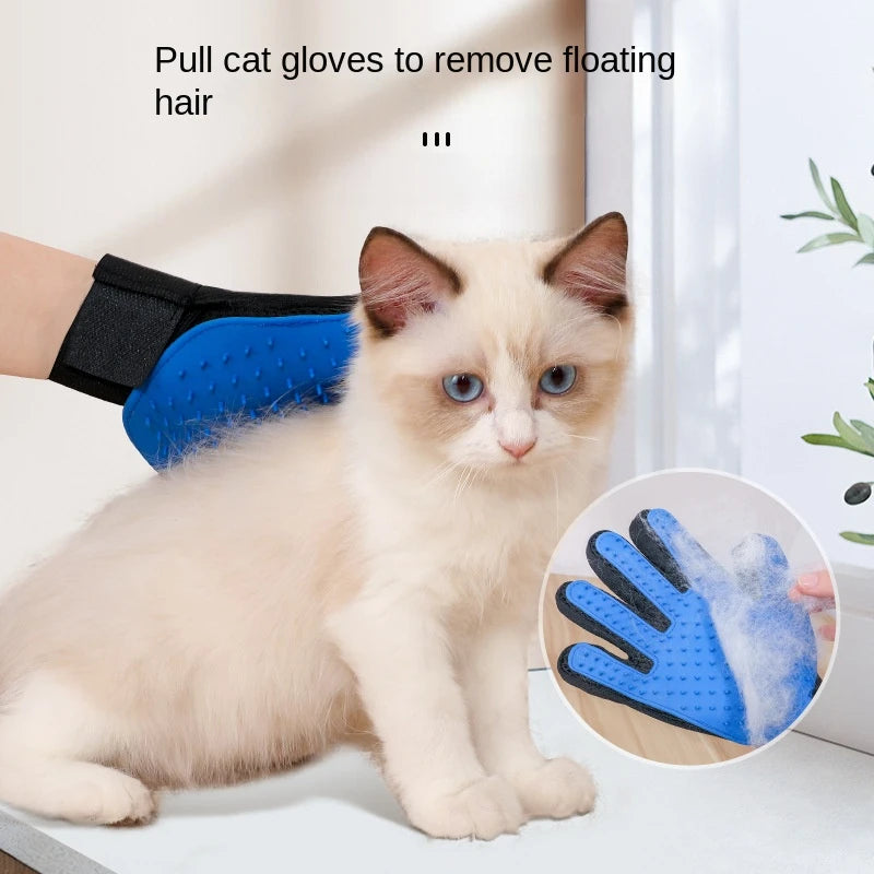 Pet Grooming Gloves Cat Dog Pet Brush Glove