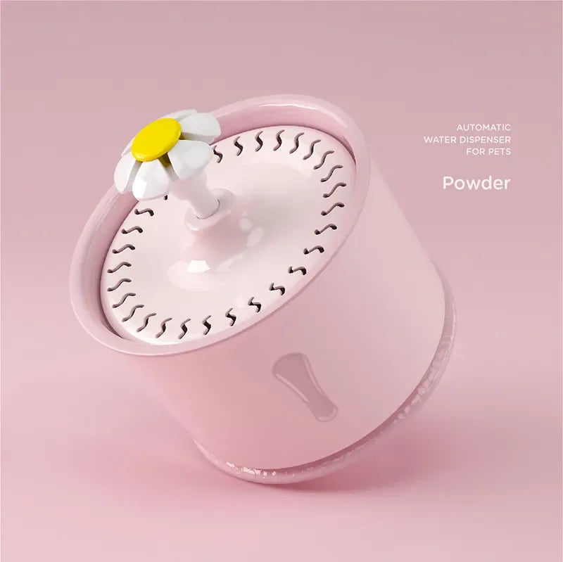 2.4L Pet Cat Dispenser Drinking Water Fountain