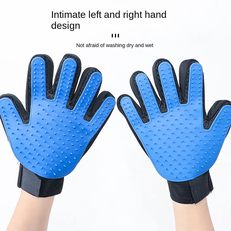 Pet Grooming Gloves Cat Dog Pet Brush Glove