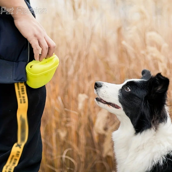 Pet Supplies Silicone Dog Food Bag Outdoor Training Dog