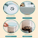 Automatic Cat Feeder Water Dispenser Set