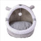 Cat Bed House Kennel Nest Round Pets Sleeping Cave