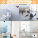 Cats Toys Feathers Wand Interactive Toy