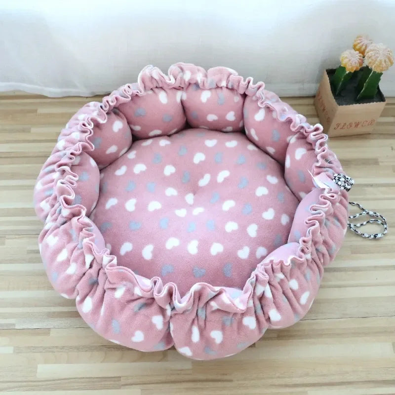 Creative Soft Warm Nest Dual-Use Adjustable Pet Bed