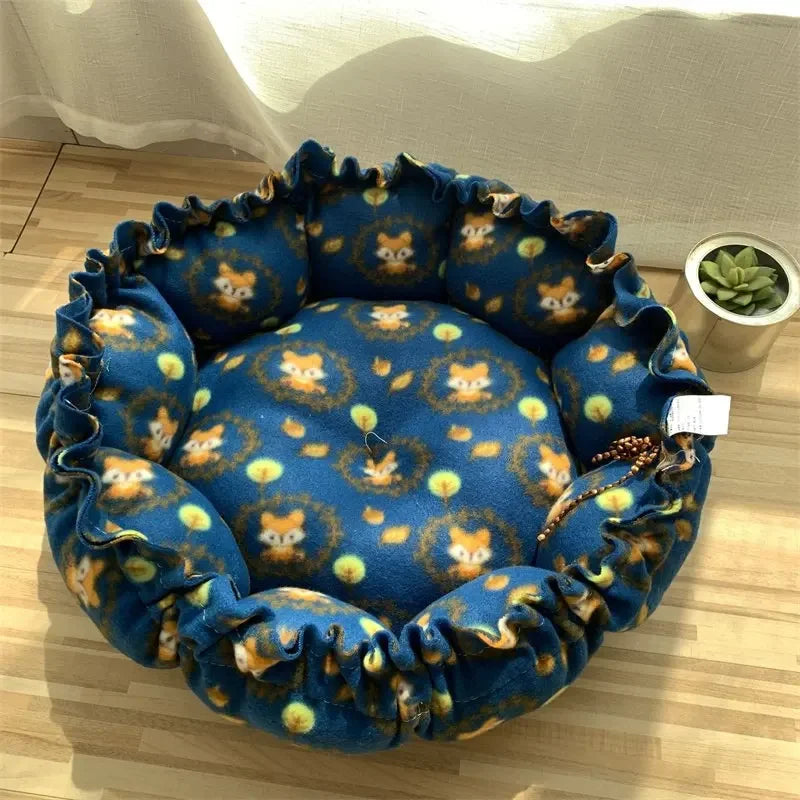 Creative Soft Warm Nest Dual-Use Adjustable Pet Bed