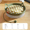 Pet Cat Bed Round Hand Woven Rattan Cat Beds