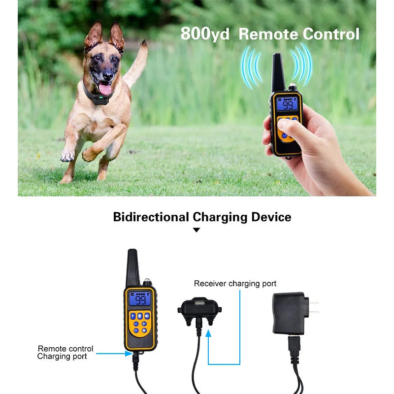 Waterproof Shock Dog Training Collar