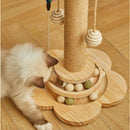 Cat Climbing Frame Grinding Claws Teasing Stick