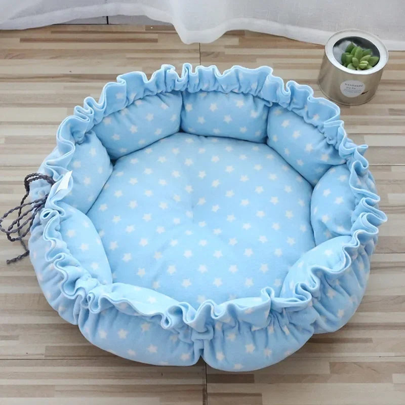 Creative Soft Warm Nest Dual-Use Adjustable Pet Bed