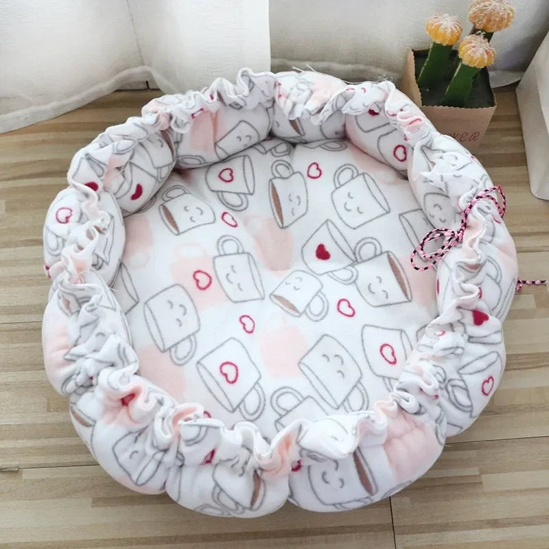 Creative Soft Warm Nest Dual-Use Adjustable Pet Bed