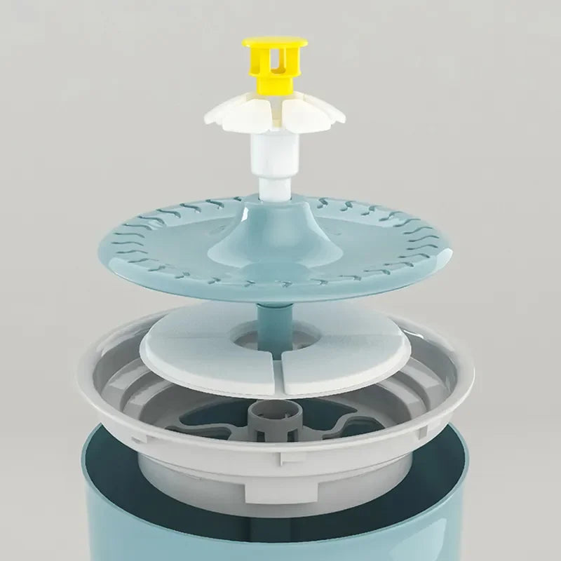 2.4L Pet Cat Dispenser Drinking Water Fountain