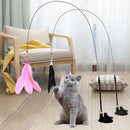 Cats Toys Feathers Wand Interactive Toy