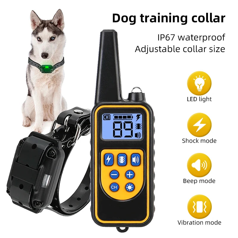 Waterproof Shock Dog Training Collar
