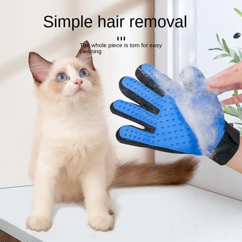 Pet Grooming Gloves Cat Dog Pet Brush Glove