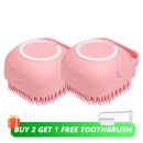Dog Bathing Brush Pet Massage Brush