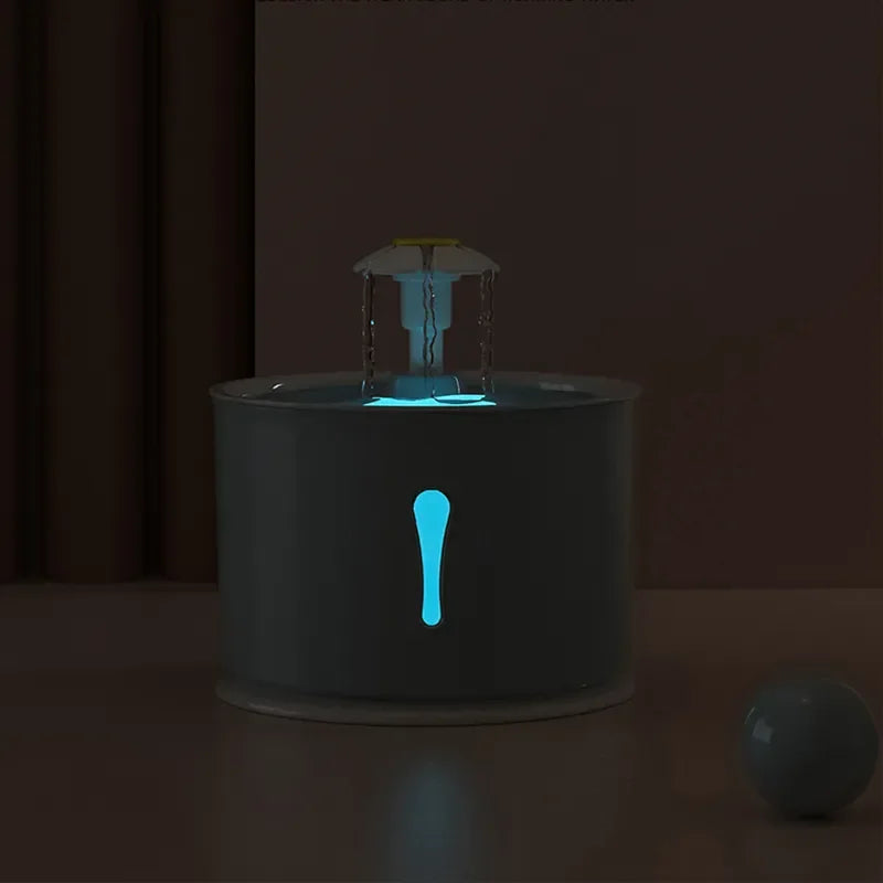 2.4L Pet Cat Dispenser Drinking Water Fountain